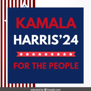Kamala Harris 2024 For The People Car Magnets