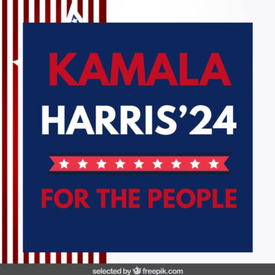 Kamala Harris 2024 For The People Car Magnets
