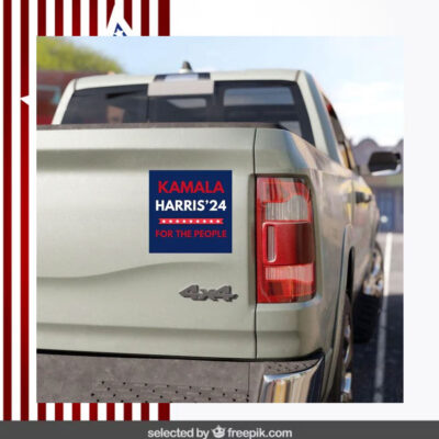 Kamala Harris 2024 For The People Car Magnets