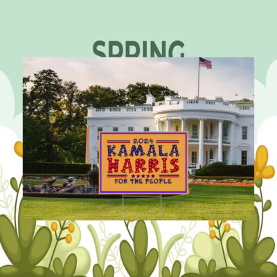 Kamala Harris 2024 For The People Yard Sign