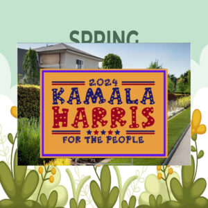 Kamala Harris 2024 For The People Yard Sign