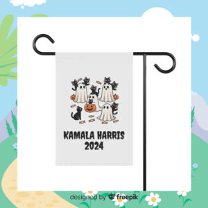 Kamala Harris 2024 Halloween Flag