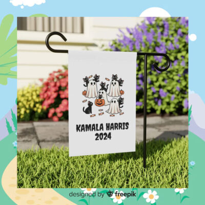 Kamala Harris 2024 Halloween Flag