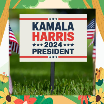 Kamala Harris 2024 President Yard Signs
