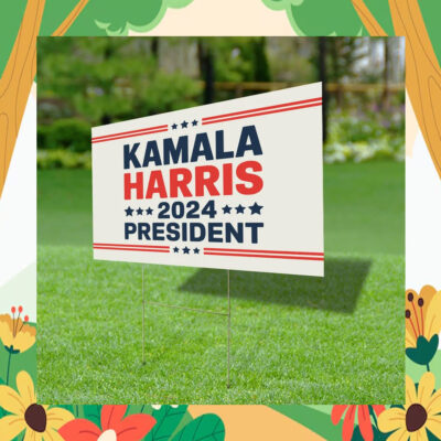 Kamala Harris 2024 President Yard Signs