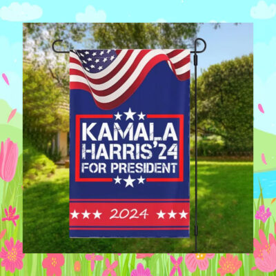 Kamala Harris 24 For President Flag