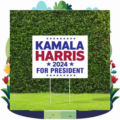 Kamala Harris 24 For President Yard Signs