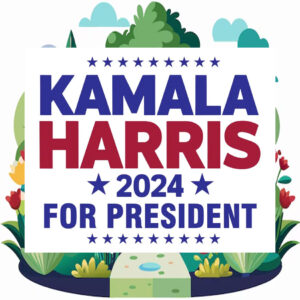 Kamala Harris 24 For President Yard Signs