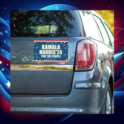 Kamala Harris 24 For The People Car Magnet