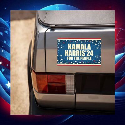 Kamala Harris 24 For The People Car Magnet