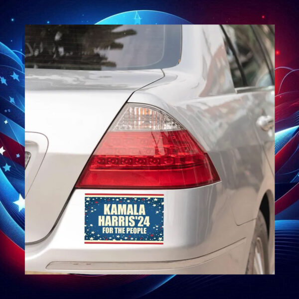 Kamala Harris 24 For The People Car Magnet