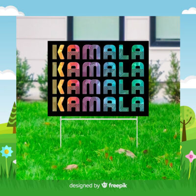 Kamala Harris 24 Yard Sign