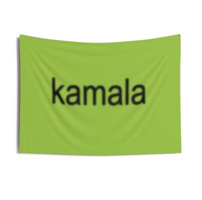 Kamala Harris Brat Indoor Wall Tapestries