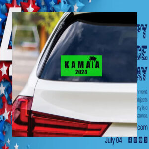 Kamala Harris Coconut Bumper Sticker
