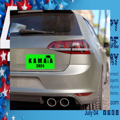 Kamala Harris Coconut Bumper Sticker