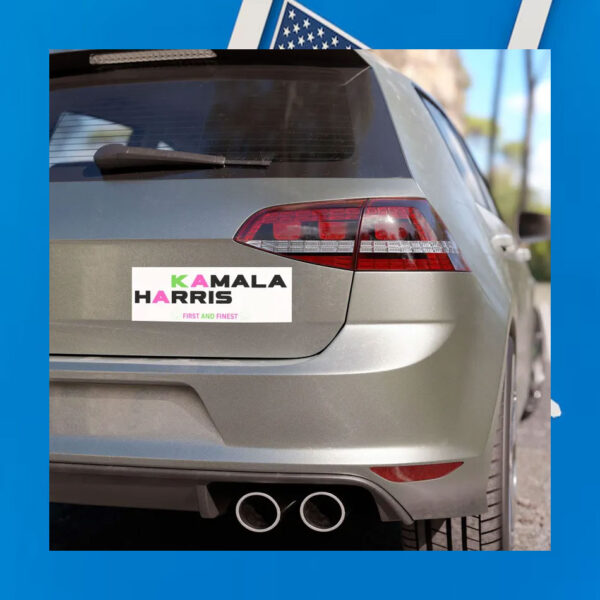 Kamala Harris First And Finest Car Magnets