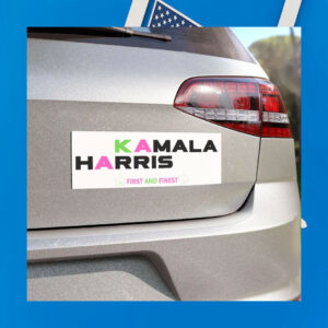Kamala Harris First And Finest Car Magnets