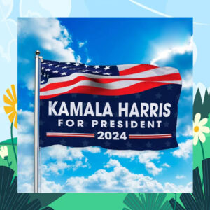 Kamala Harris For President 2024 Flag