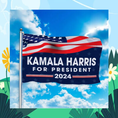 Kamala Harris For President 2024 Flag