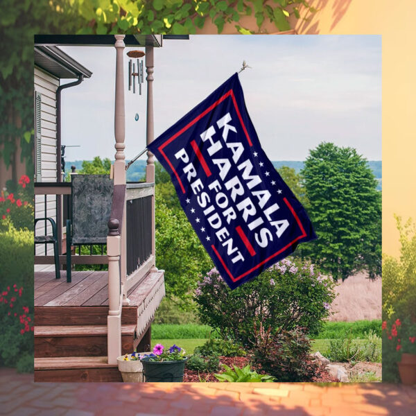 Kamala Harris For President Flag