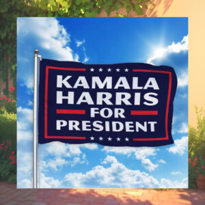 Kamala Harris For President Flag