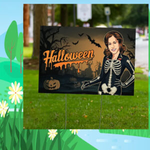 Kamala Harris For President Halloween Yard Signs