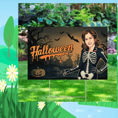 Kamala Harris For President Halloween Yard Signs