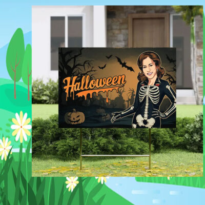 Kamala Harris For President Halloween Yard Signs