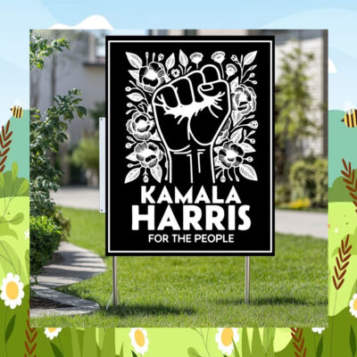 Kamala Harris For The People Election 2024 Yard Sign