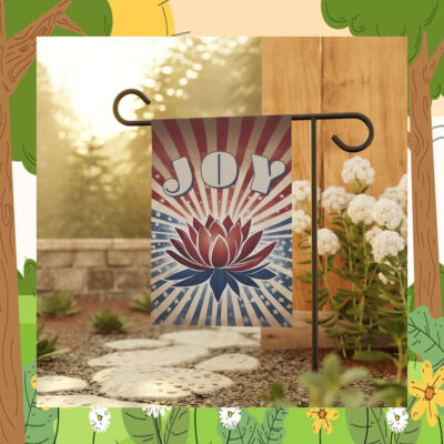 Kamala Harris Joy Lotus Election Flag