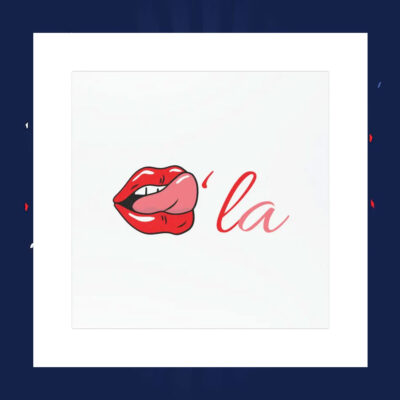 Kamala Harris 'La' 2024 Car Magnet