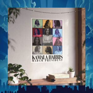 Kamala Harris Madam President Poster