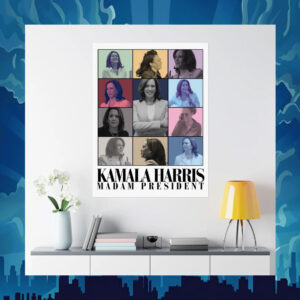 Kamala Harris Madam President Poster