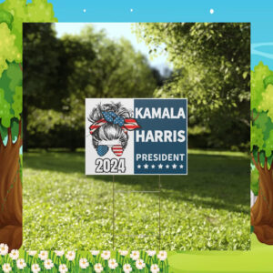 Kamala Harris President 2024 Yard Sign