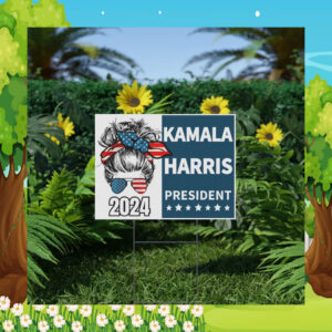 Kamala Harris President 2024 Yard Sign