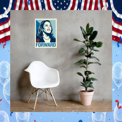 Kamala Harris Shepard Fairey Forward Museum Quality Poster