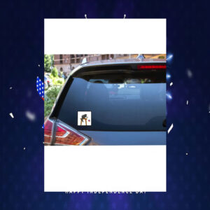 Kamala Harris Single Cat Lady Sticker