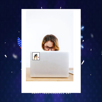 Kamala Harris Single Cat Lady Sticker