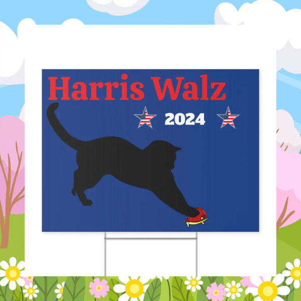 Kamala Harris Walz 2024 Yard Sign
