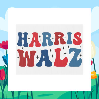 Kamala Harris Walz Yard Sign