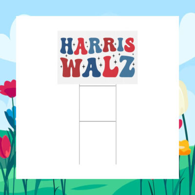Kamala Harris Walz Yard Sign