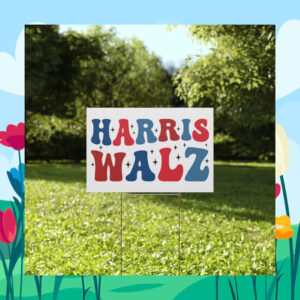 Kamala Harris Walz Yard Sign