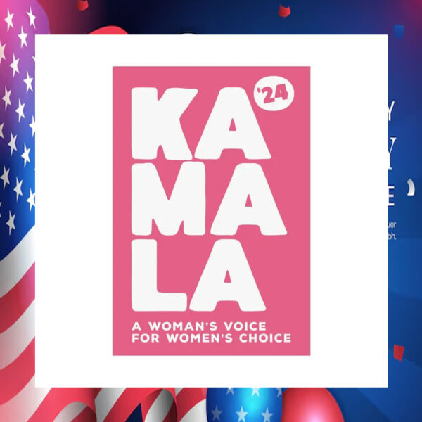 Kamala Harris'24 A Woman's Voice For Women's Choice Poster