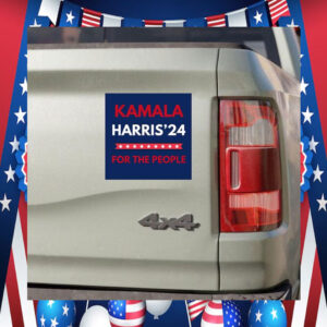 Kamala Harris'24 For The People Car Magnet