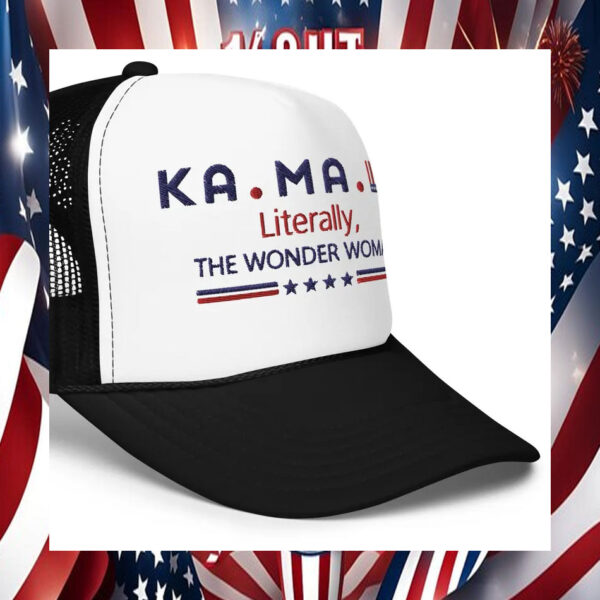 Kamala Literally The Wonder Woman Hat