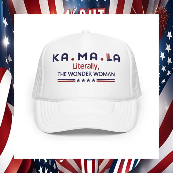 Kamala Literally The Wonder Woman Hat