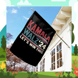 Kamala Walz 24 Let's Win This Flag