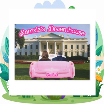 Kamala's Dreamhouse President Yard Sign