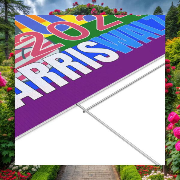 LGBT Vote 2024 Harris Walz Yard Sign