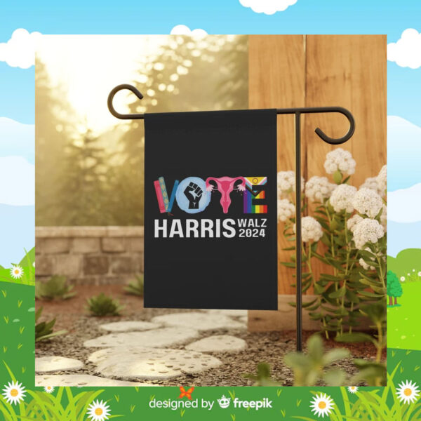 LGBT Vote Harris Walz 2024 Flag